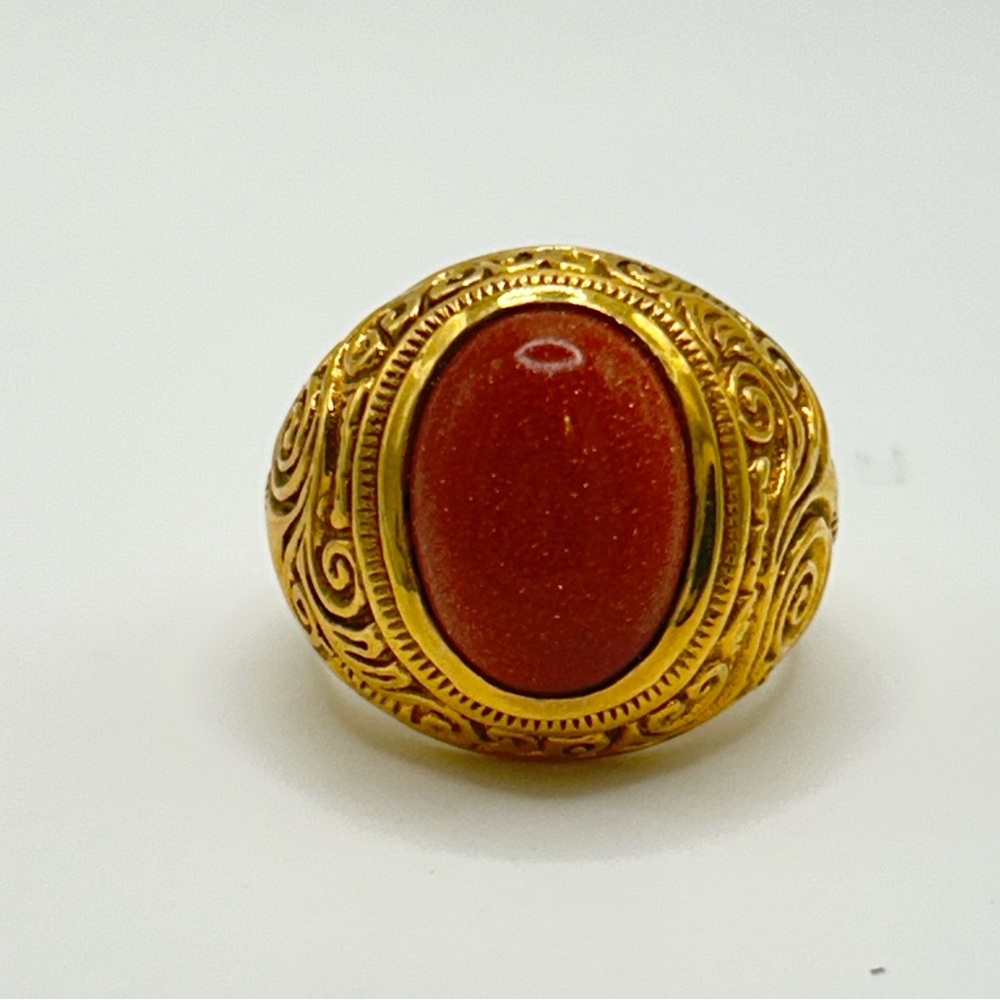 Goldstone Ring; Size 9.75; GdB